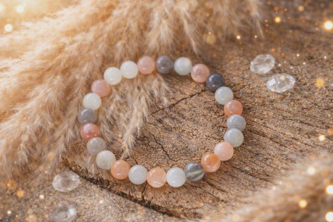 PIERRE DE SOLEIL 3 COULEURS 8mm