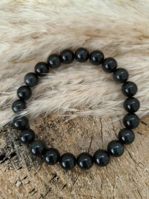 OBSIDIENNE OEIL CELESTE 8 mm