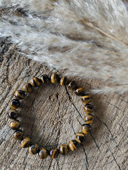 OEIL DE TIGRE D'AFRIQUE DU SUD 8mm