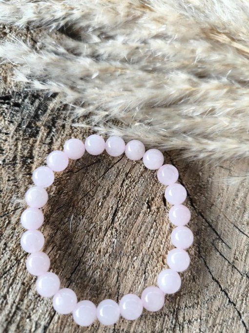 QUARTZ ROSE DU BRESIL 8 mm