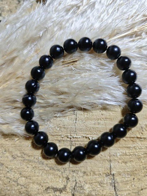 SPINEL NOIR D'AFRIQUE  DU SUD 8mm