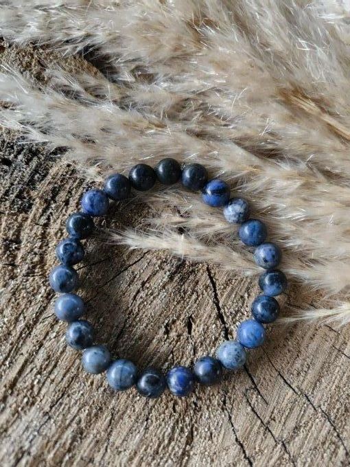 DUMORTIERITE D'AFRIQUE 8mm